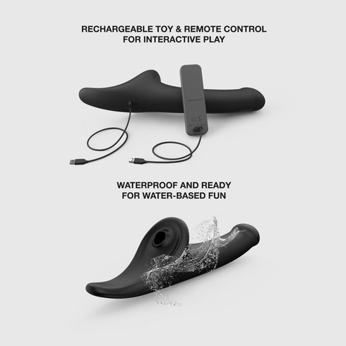 Multi-Orgasm Semi-Realistischer Dildo – Ferngesteuert