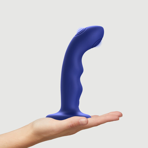Tapping Dildo Wave färben Blau
