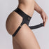 Heroine Lingerie Harness färben Schwarz