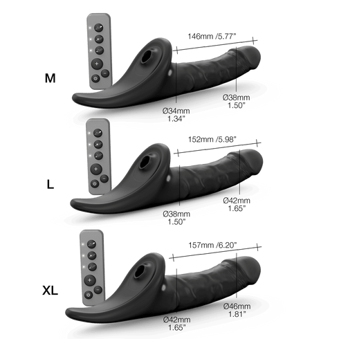 Multi-Orgasm Realistischer Dildo – Ferngesteuert