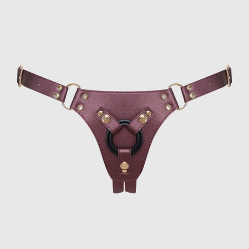 Generous Kunstleder Harness für Strap Ons