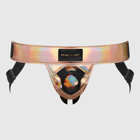 Curious Kunstleder Harness für Strap Ons