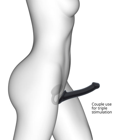 Klassischer Strap-On färben Schwarz