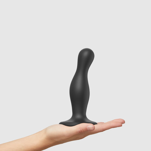 Dildo-Plug P&G Punkt färben Schwarz