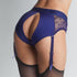 Diva Lingerie Harness färben Farbe Blau