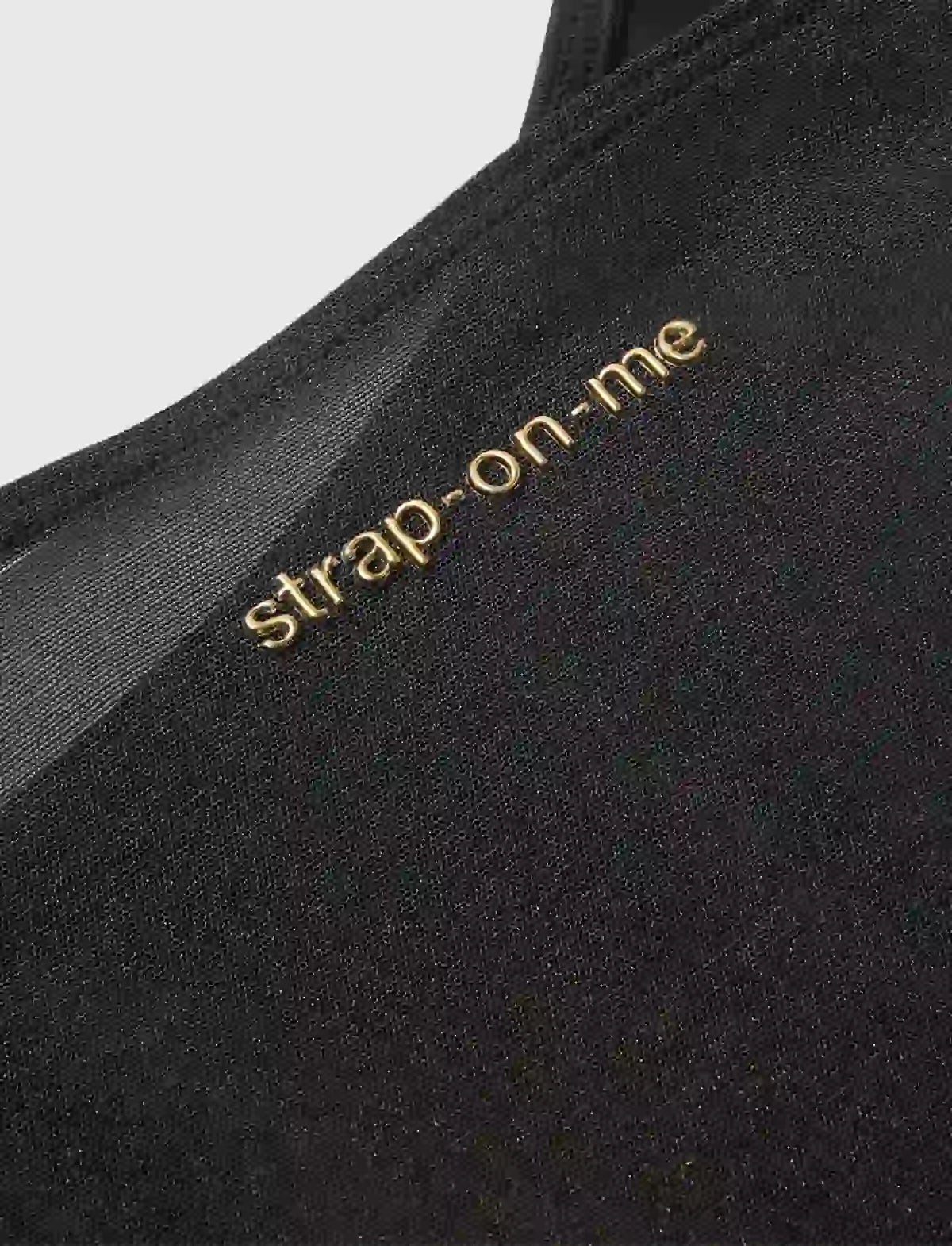 Signature lingerie harness Strap-on-Me black adjustable XS–XL fit and elegant design