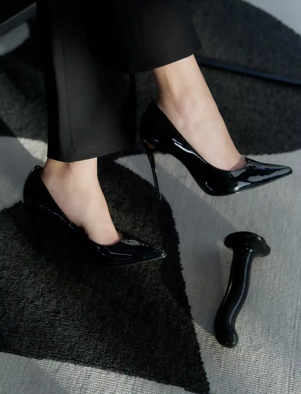 Hybrid dildo collection Strap-on-Me Point P and G dildo designed for targeted stimulation with ergonomic shape and versatile use