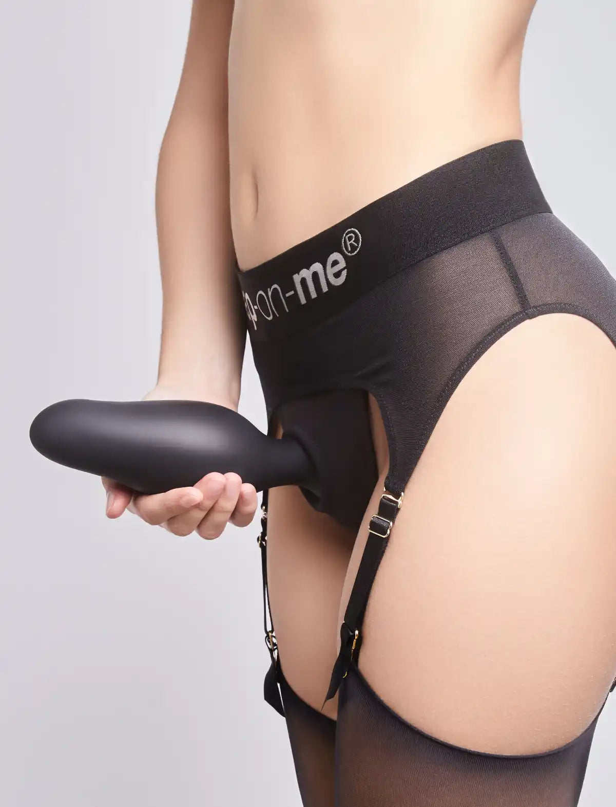 Hybrid dildo collection Strap-on-Me inflatable anal plug with adjustable size and ergonomic design for comfortable and gradual use