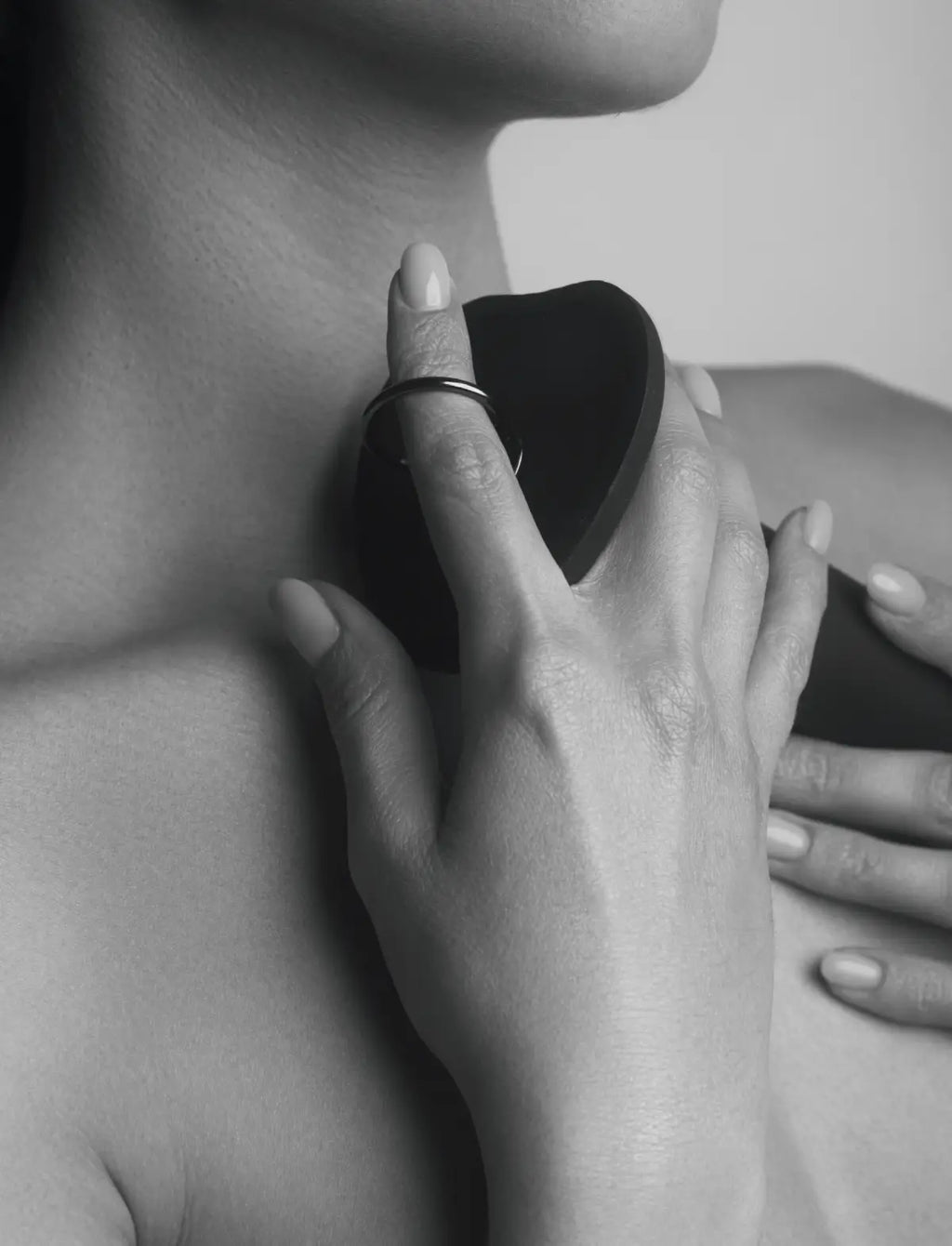 Strap-on-Me dildo ring for secure fit and comfortable use