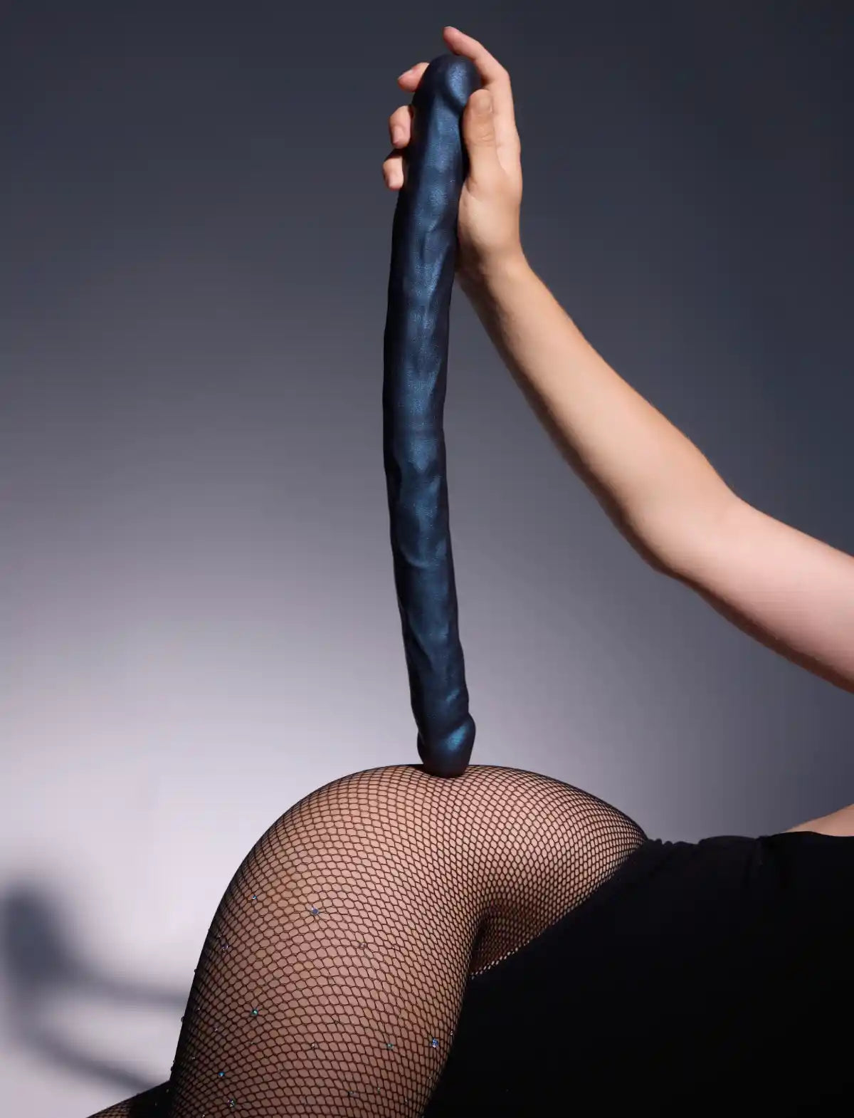 Double-ended realistic dildo Strap-on-Me with lifelike texture and ergonomic design for versatile and comfortable use