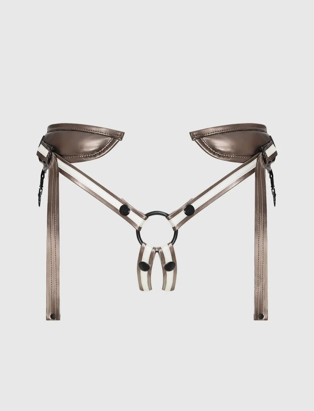 Faux leather harness Strap-on-Me Desirous adjustable fit elegant design