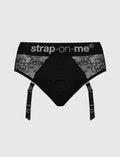 Diva lingerie harness Strap-on-Me black adjustable fit elegant design
