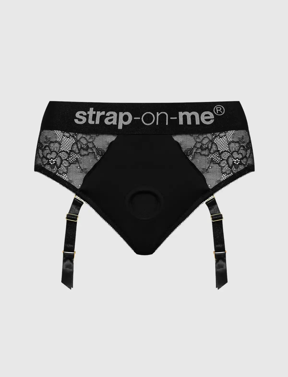 Diva lingerie harness Strap-on-Me black adjustable fit elegant design