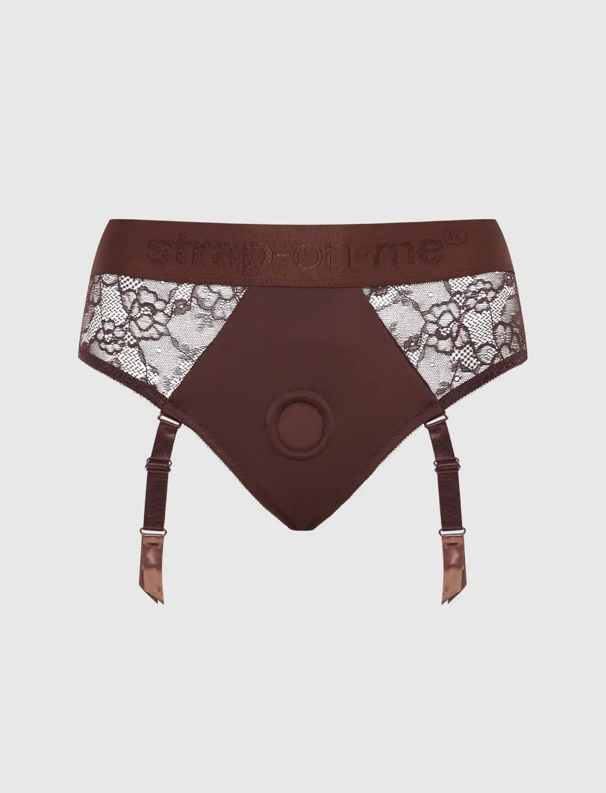 Diva lingerie harness Strap-on-Me chocolate adjustable fit elegant design