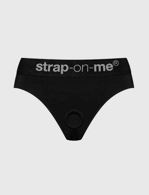 Heroine lingerie harness Strap-on-Me black adjustable fit bold elegant design