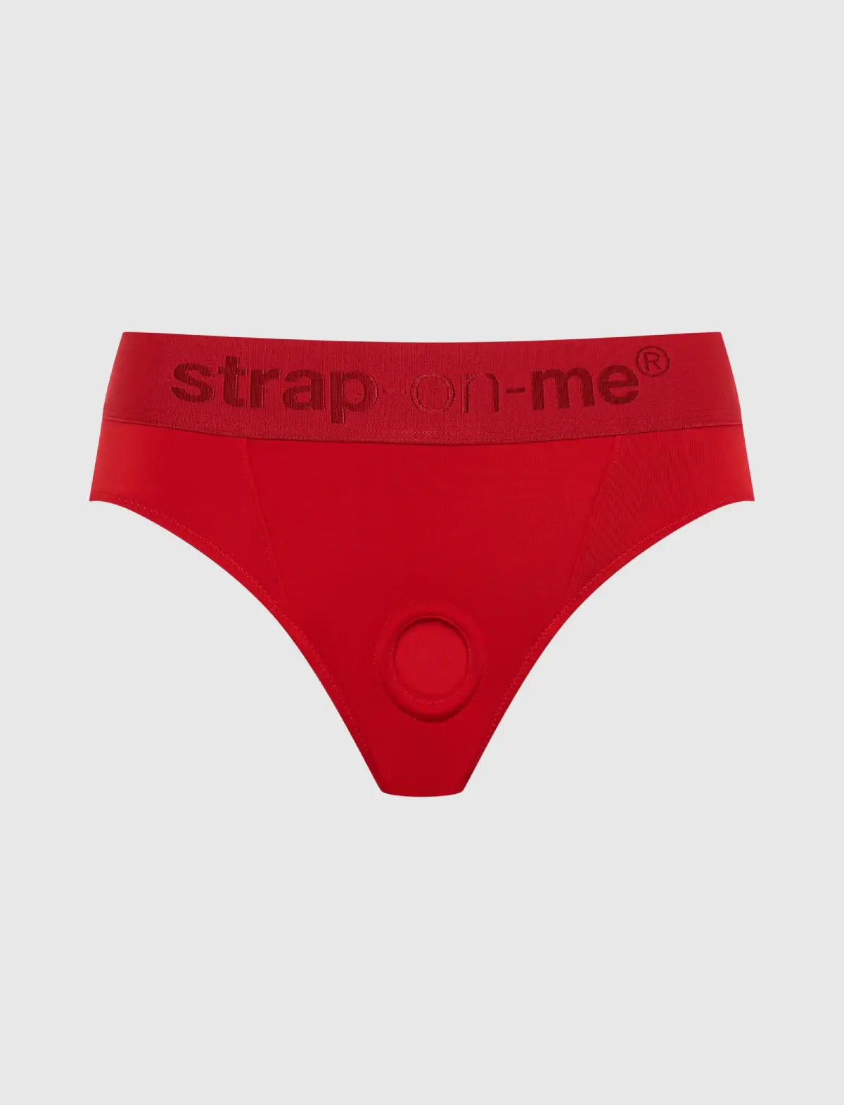 Heroine lingerie harness Strap-on-Me red adjustable fit bold elegant design