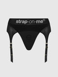 Rebel lingerie harness Strap-on-Me black adjustable fit edgy stylish design