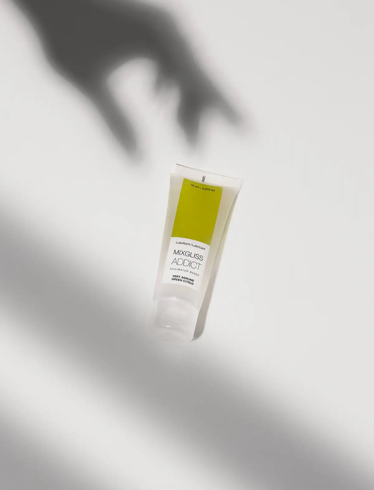 Mixgliss Natural lubricant Strap-on-Me for smooth and comfortable use with green citrus formula