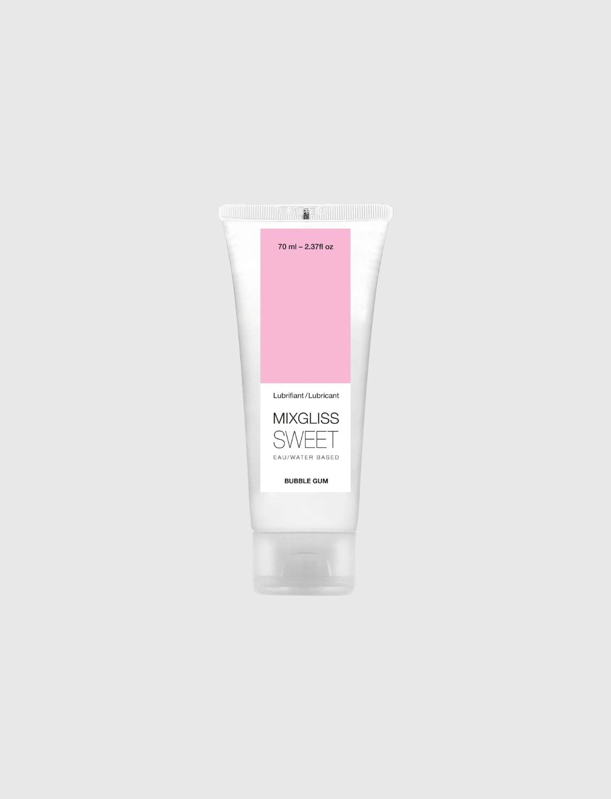 Mixgliss Natural lubricant Strap-on-Me for smooth and comfortable use with bubble gum formula