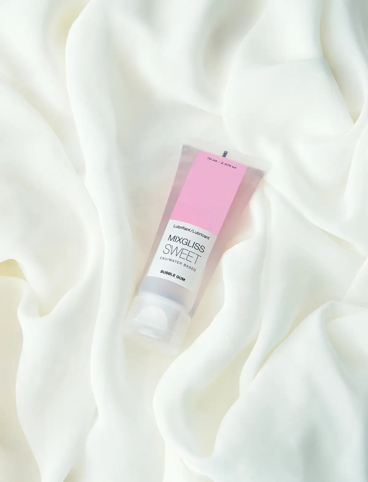 Mixgliss Natural lubricant Strap-on-Me for smooth and comfortable use with bubble gum formula