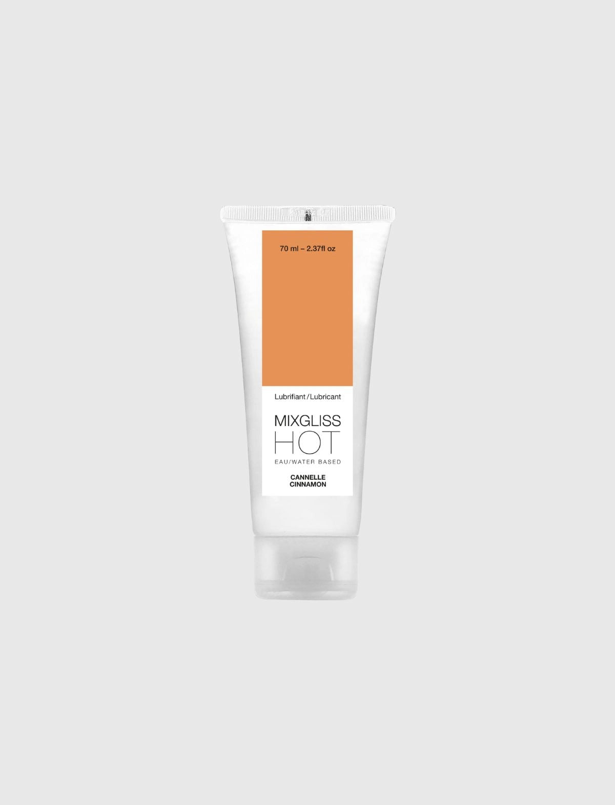 Mixgliss Natural lubricant Strap-on-Me for smooth and comfortable use with cinnamon formula