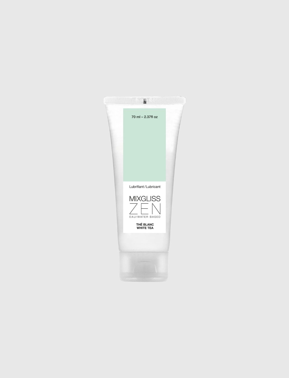 Mixgliss Natural lubricant Strap-on-Me for smooth and comfortable use with white tea formula