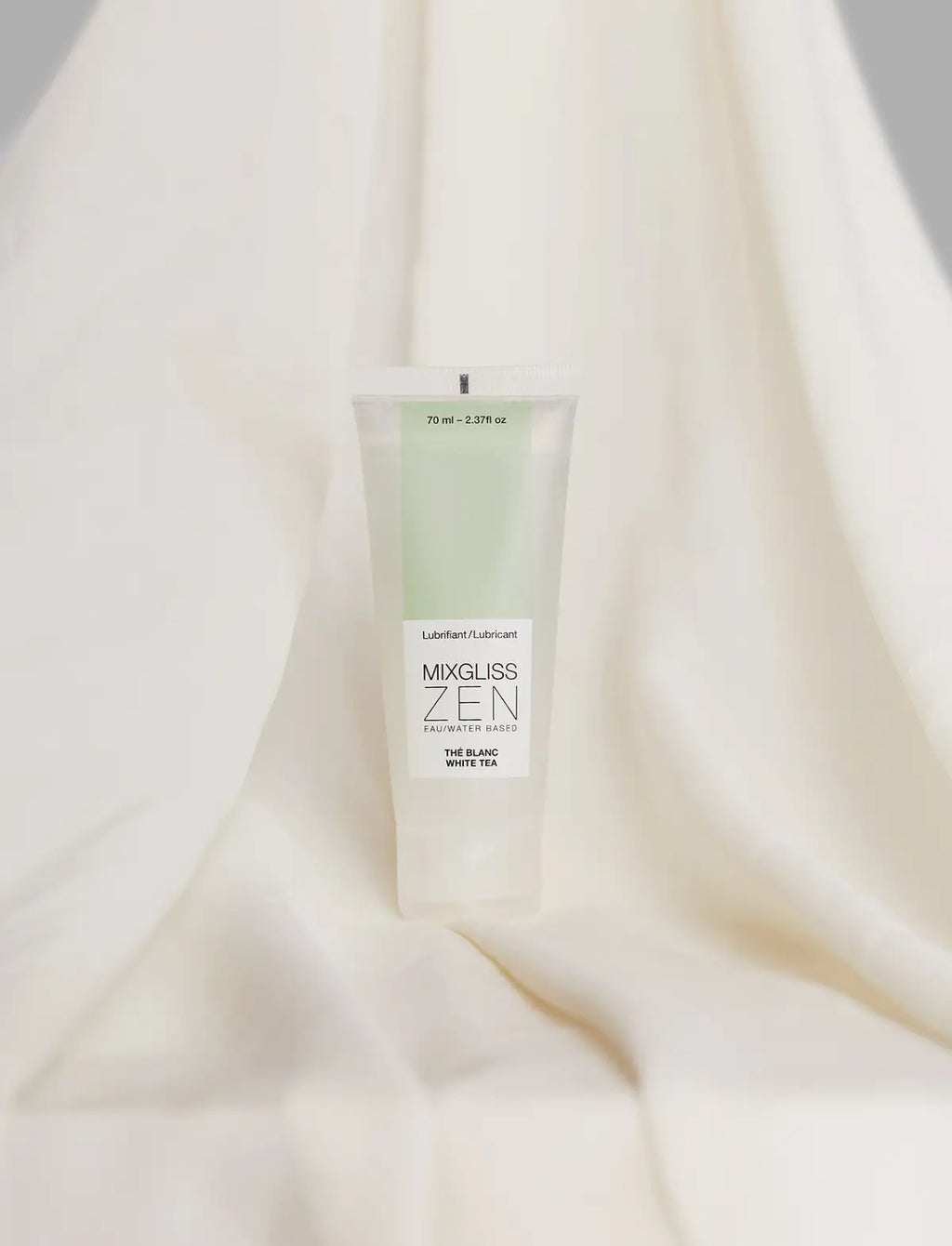 Mixgliss Natural lubricant Strap-on-Me for smooth and comfortable use with white tea formula