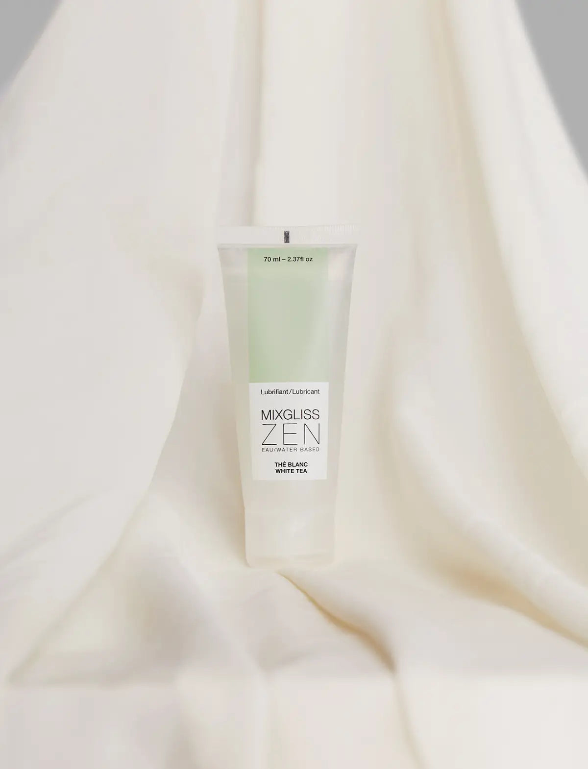 Mixgliss Natural lubricant Strap-on-Me for smooth and comfortable use with white tea formula