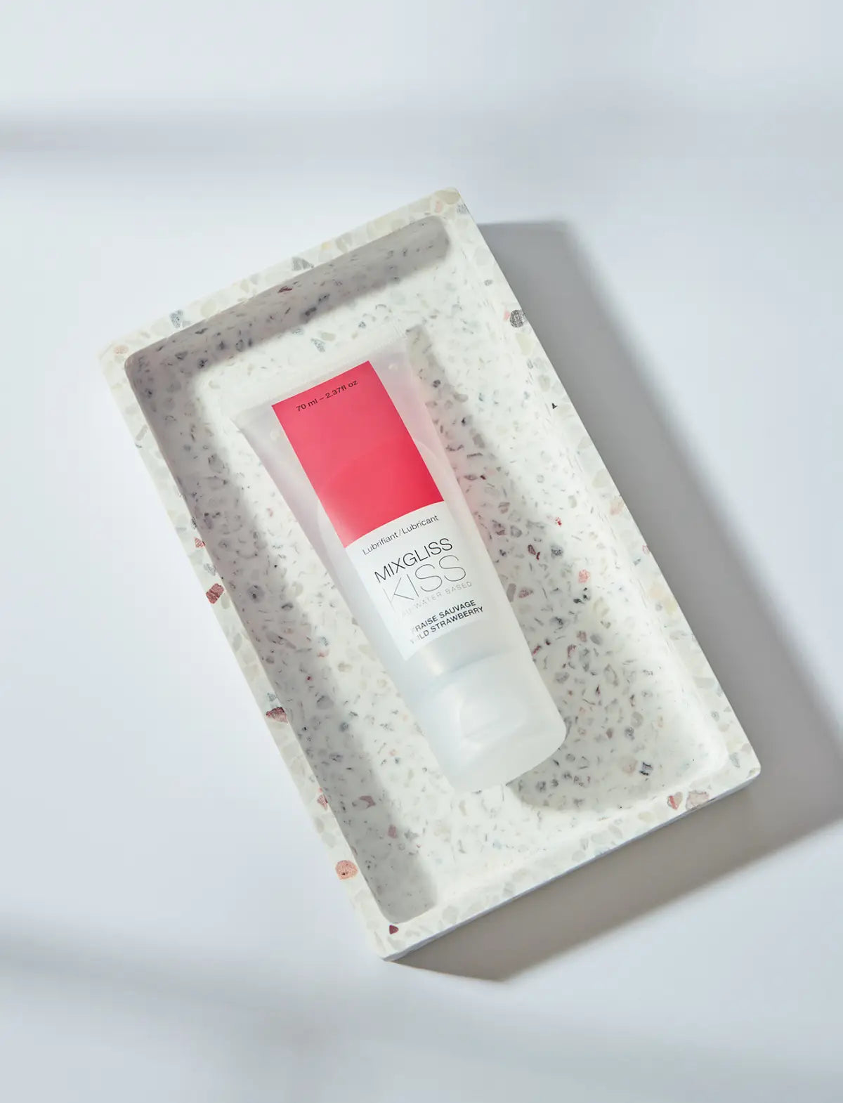 Mixgliss Natural lubricant Strap-on-Me for smooth and comfortable use with wild strawberry formula